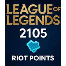LOL Riot Points 2105 RP